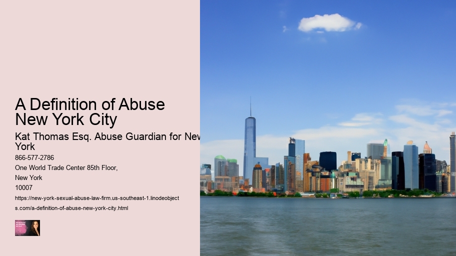 a Definition of Abuse New York City