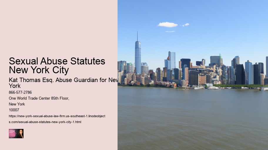 Sexual Abuse Statutes New York City
